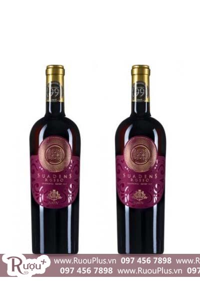 Rượu vang Ý Suadens Rosso Campania Nativ