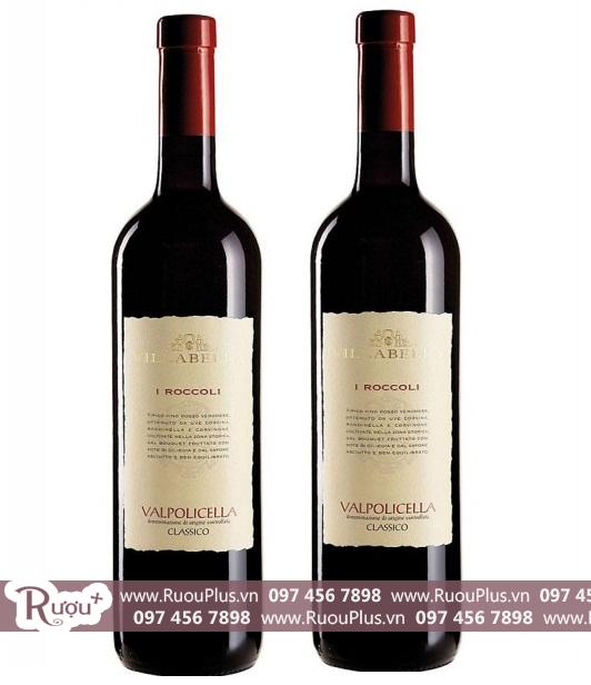 Rượu vang Ý Valpolicella Classico I Roccoli
