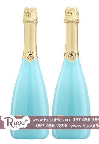 Sâm banh Moscato Bianco Sparkling Sweet White In Blue Flute