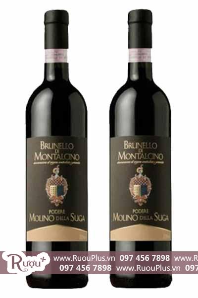 Rượu vang Ý Brunello di Montalcino Molino della Suga