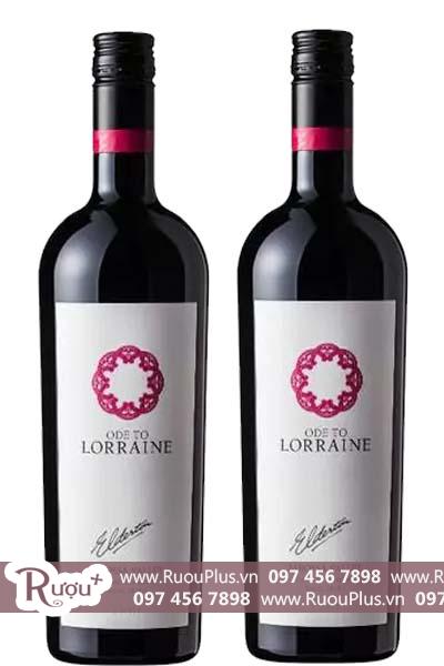 Rượu vang Pháp Ode To Lorraine Cabernet / Shiraz / Merlot