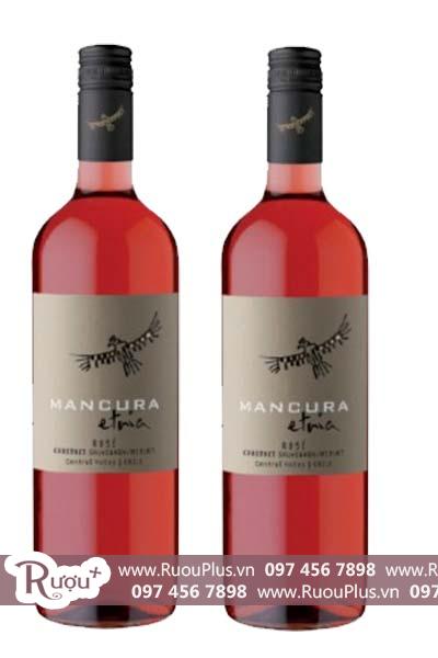 Rượu vang hồng Mancura Etnia Rose