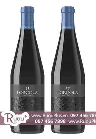 Rượu vang Ý Forcola Merlot