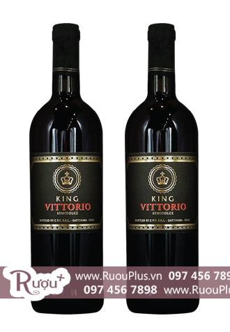 Rượu vang King Vittorio Semi Dolcer - Vang ngọt hấp dẫn