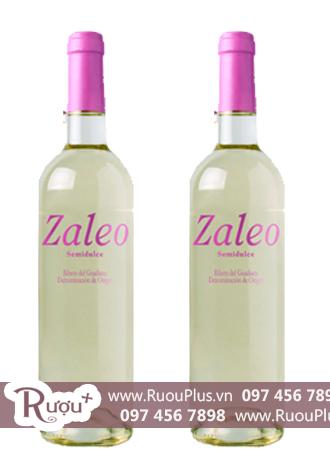 Rượu vang Zaleo Semidulce White Semi Sweet