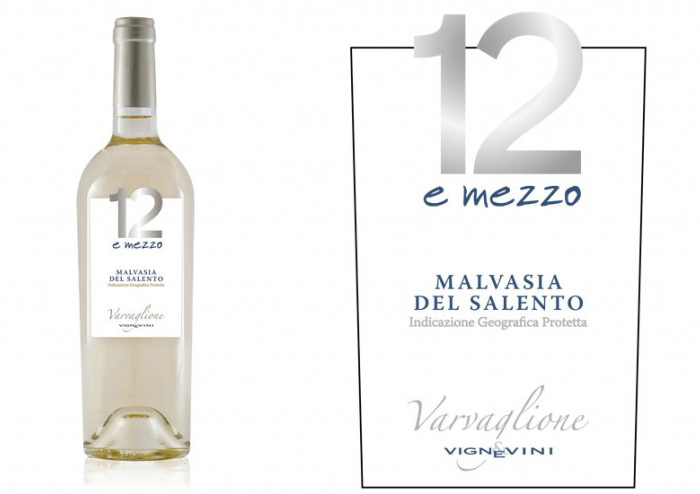 Rượu vang Ý 12 E Mezzo Malvasia Bianca Del Salento IGP 2013