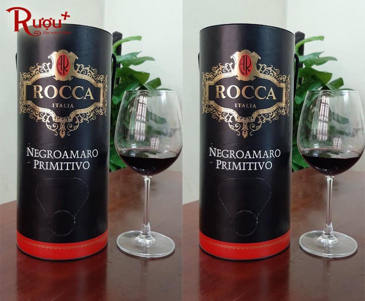 Rượu vang bịch Rocca Negroamaro Primitivo 13,5%