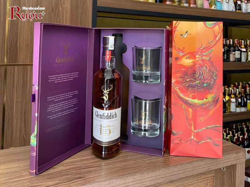 Hộp quà Glenfiddich 15 năm