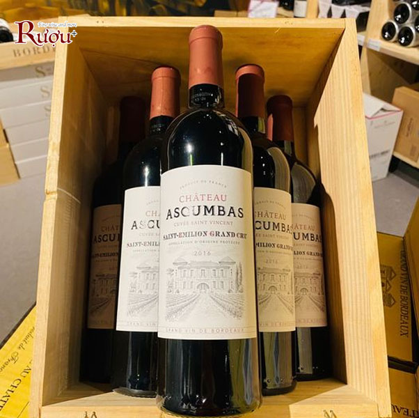 Chateau Ascumbas Saint Emilion Grand Cru