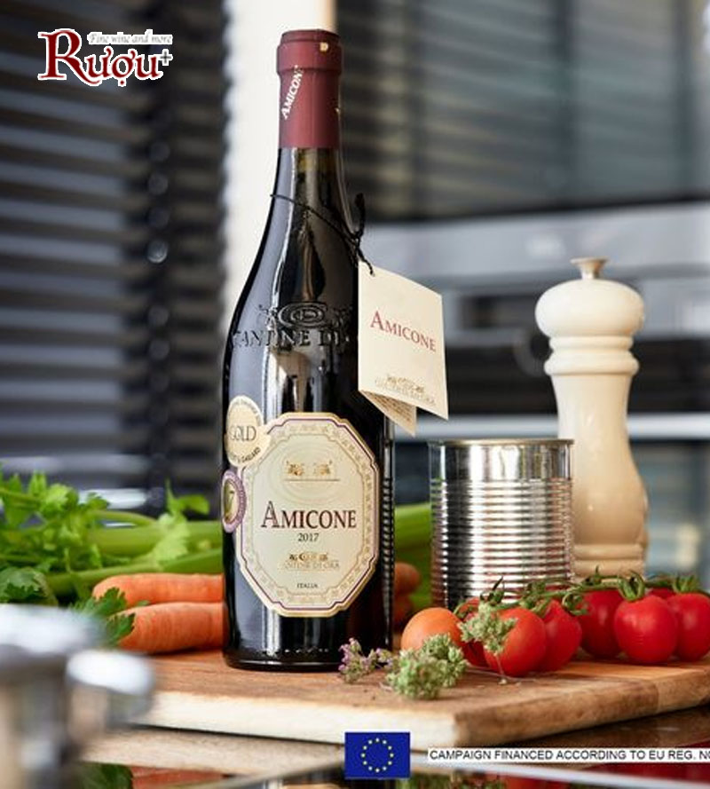 Rượu Vang AMICONE Cantine Di Ora thượng hạng