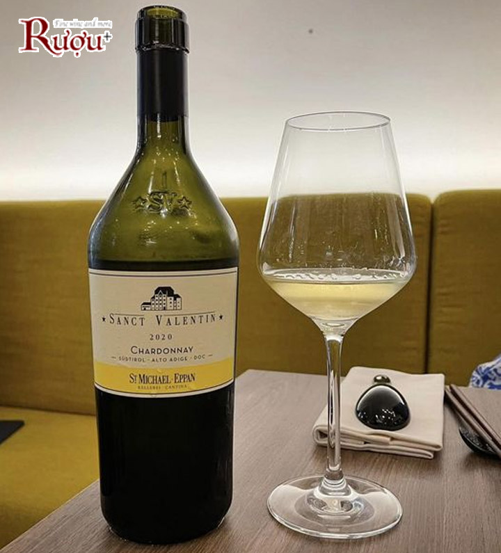 Rượu vang Sanct Valentin Chardonnay Alto