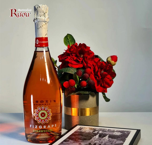 Vang Nổ Fizgrape Strawberry