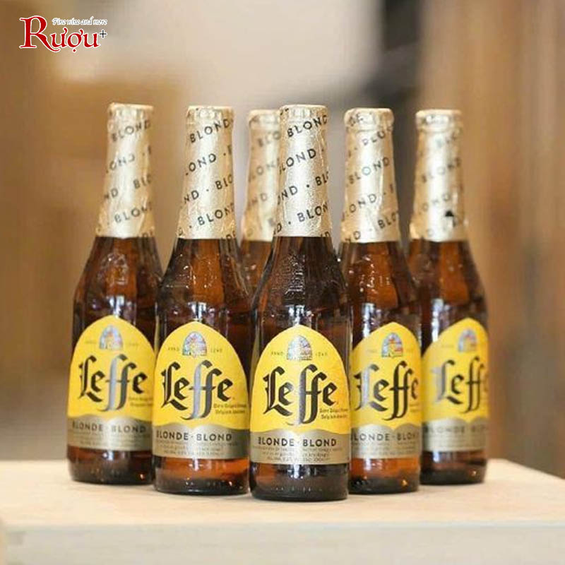 Bia Leffe Blonde 330ml - Bia leffe vàng
