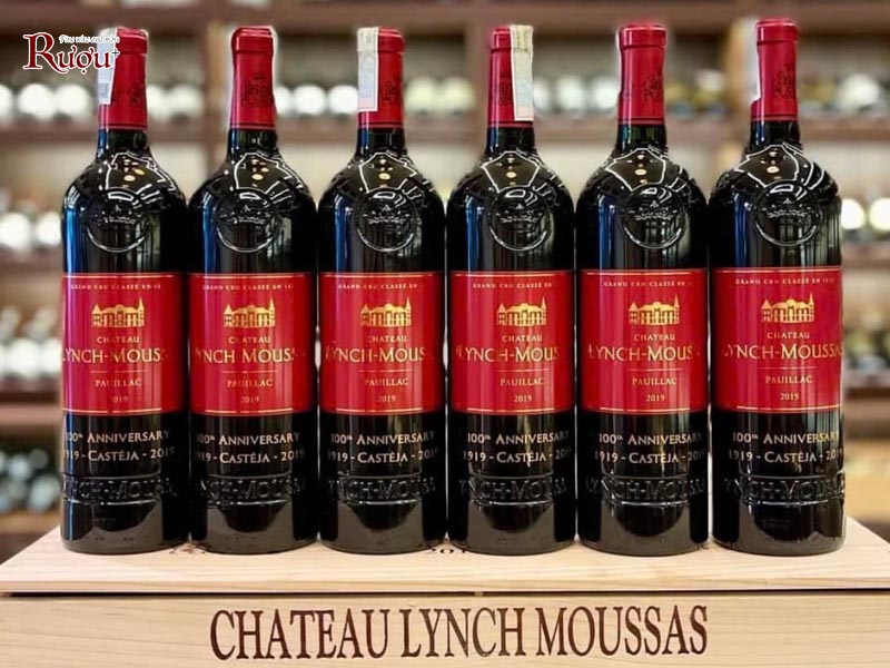Rượu vang Chateau Lynch-Moussas Pauillac 100th-Anniversary