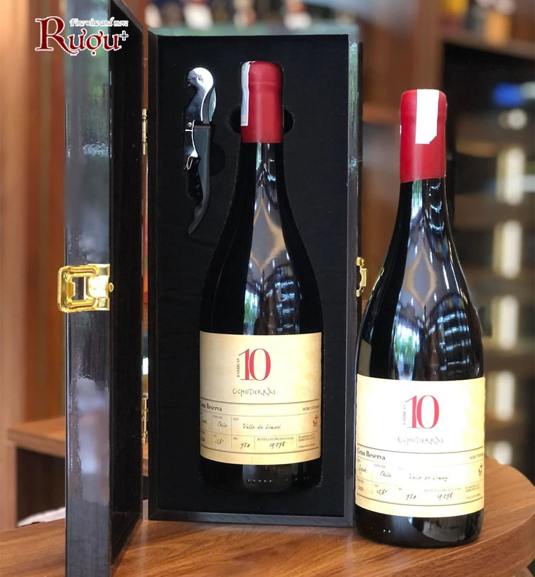 Rượu Vang 10 Ocho Tierras Gran Reserva Syrah