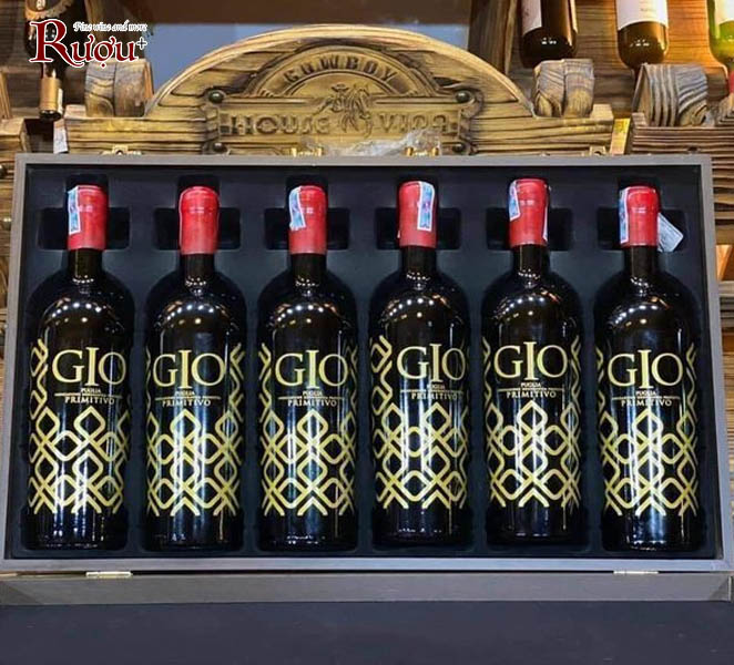 Rượu vang Gio Primitivo Di Manduria cao cấp
