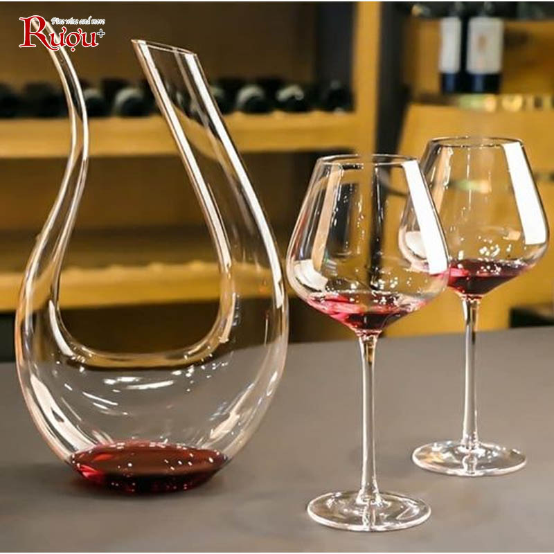 Decanter Thiên Nga chất liệu Pha Lê 1200ml