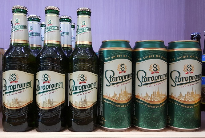 Bia chai lon Staropramen nhập khẩu giá rẻ