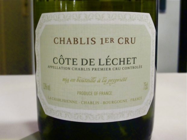 Rượu vang Pháp Chablis 1er Cru Cote De Lechet