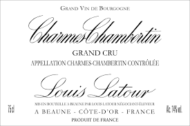 Rượu vang Pháp Charmes – Chambertin Louis Latour