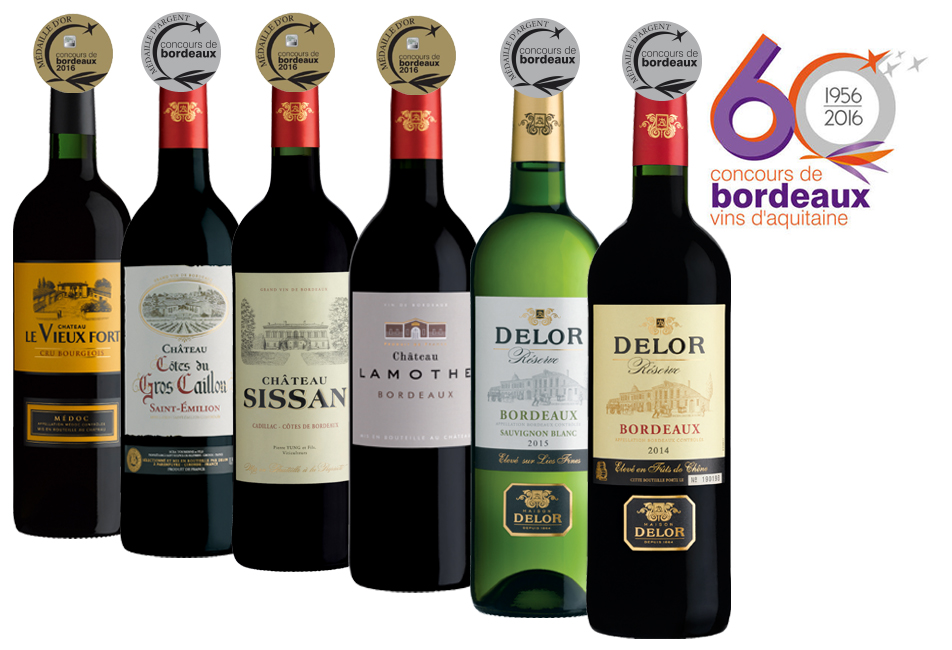 Rượu vang Pháp Delor Héritage 1864 Bordeaux