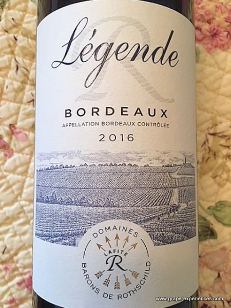 Rượu vang Legende Bordeaux