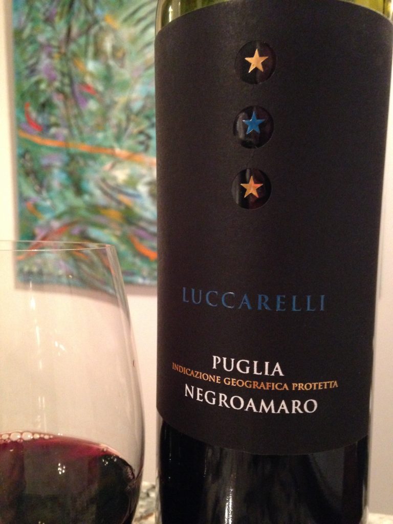Rượu vang Ý Luccarelli Negroamaro