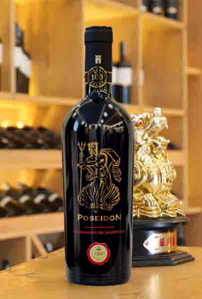 Rượu vang Ý Poseidon Negroamaro del Salento