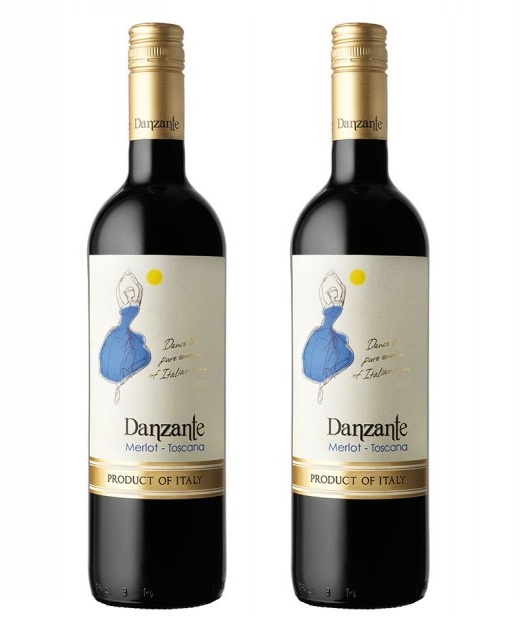 Rượu vang Ý Danzante Merlot di Toscana