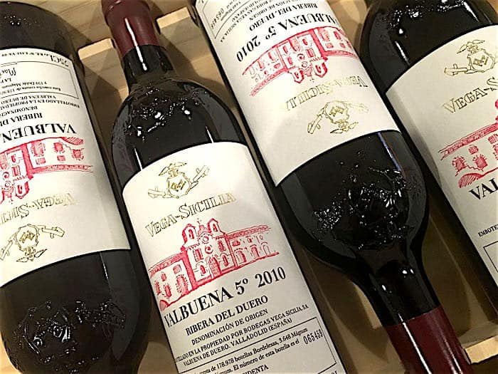 Rượu vang Tây Ban Nha Vega Sicilia Valbuena 5º