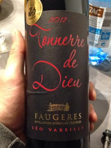Rượu vang Leo Vareille Tonnerre De Dieu Faugeres