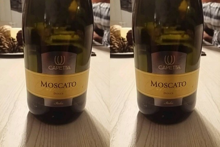 Rượu vang Ý nổ sâm banh Moscato Dolce Capetta Spumante