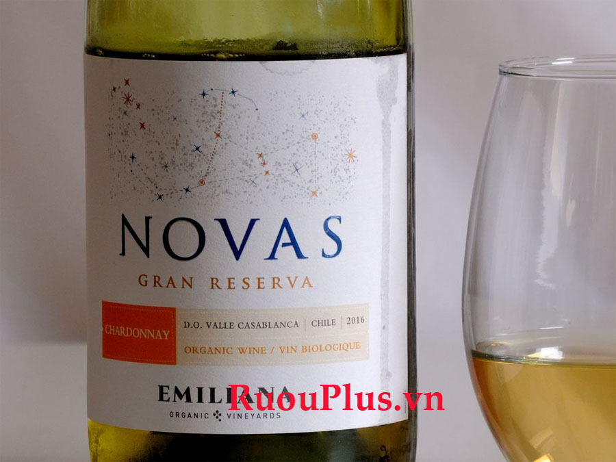 Rượu vang Novas Gran Reserva Chardonnay