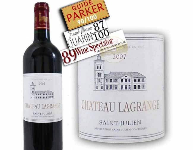 Rượu vang Pháp Chateau Lagrange