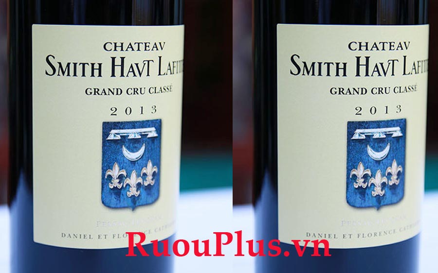 Rượu vang Pháp Chateau Smith Haut Lafitte 2013
