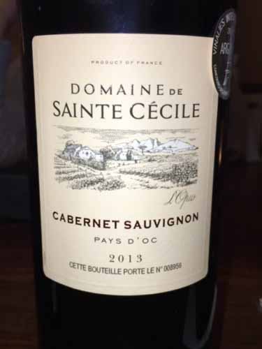 Rượu vang Pháp Domaine Sainte Cecile Cabernet Sauvignon