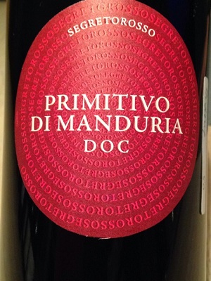 Rượu vang Primitivo Di Manduria
