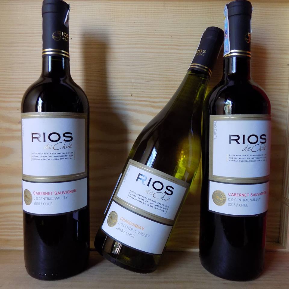 Rượu vang Rios de Chile Chardonnay trắng