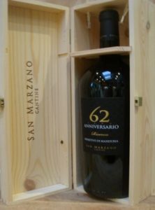 Rượu vang Ý 62 Anniversario 1.5l