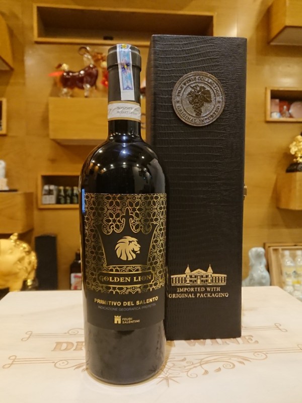 Rượu vang Ý Golden Lion Primitivo del Salento