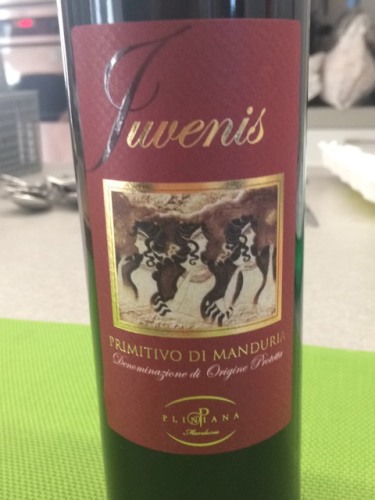 Rượu vang Ý Juvenis Primitivo di Manduria