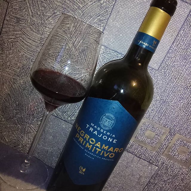 Rượu vang Ý Masseria Trajone Negroamaro Primitivo
