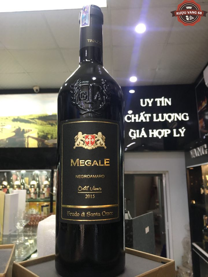 Rượu vang Ý Megale NegroAmaro Old Vines (New Label)