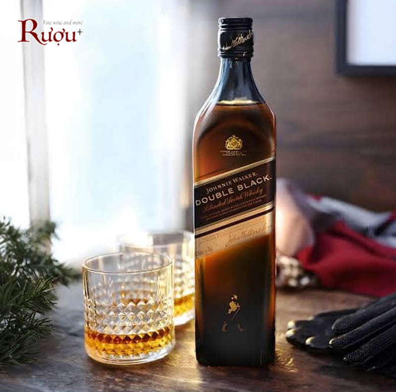 Rượu Johnnie Walker Double Black 750