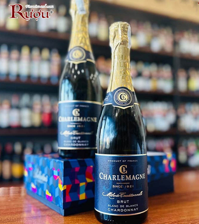 RƯỢU VANG NỔ CHARLEMAGNE BRUT BLANC DE BLANCS