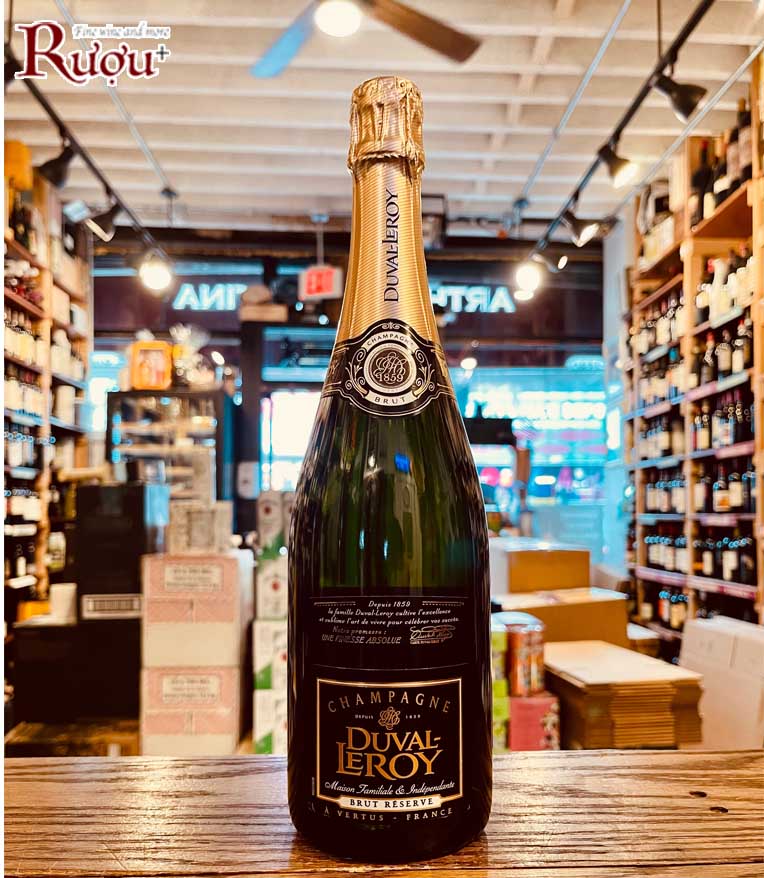 Rượu Pháp Champagne Duval Leroy Brut Reserve