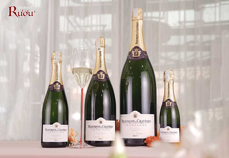 rượu Champagne Beaumont Des Crayeres Grand Reserva Brut 