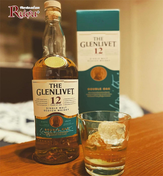 Rượu The Glenlivet 12 Single Malt Scotch Whisky