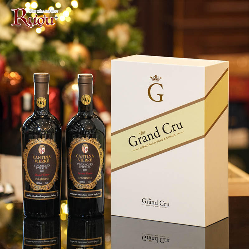 Rượu Vang Ý Cantina Vierre Vino Rosso D'italia