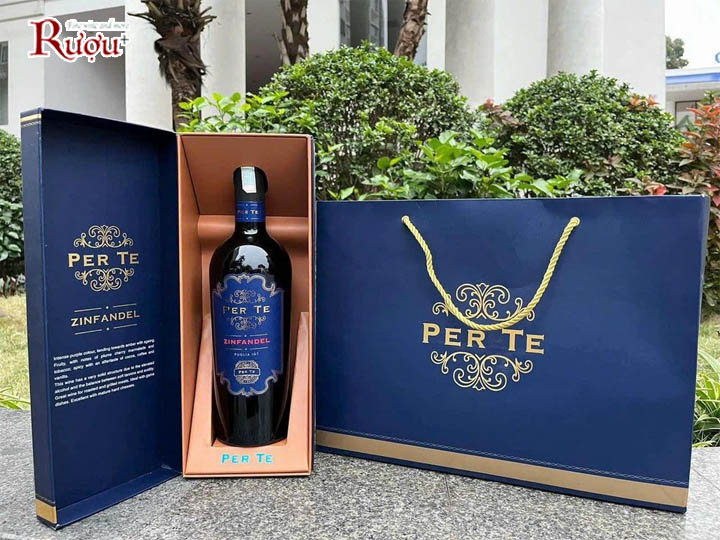 Rượu Vang Ý Per Te Zinfandel Puglia IGT